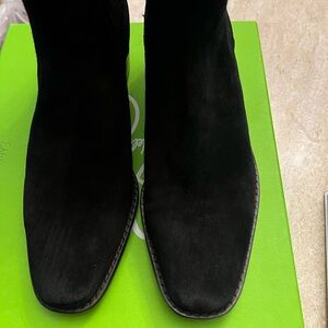 PRELOVED Sam Edelman Bronson Black Suede Women's Boots